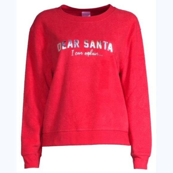 New: XXL Soft DEAR SANTA I CAN EXPLAIN Christmas Sweatshirt - Picture 1 of 4